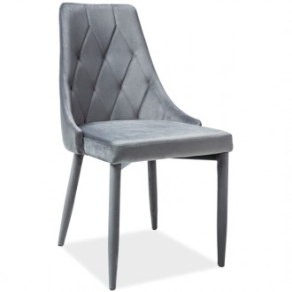 Tapicerowane krzesło do jadalni Trix Velvet