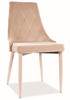 Tapicerowane krzesło do jadalni Trix Velvet Signal