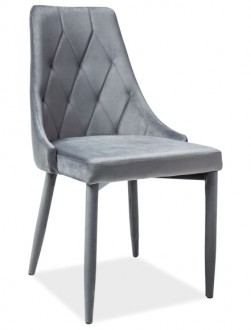 Tapicerowane krzesło do jadalni Trix Velvet Signal