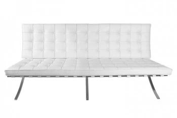 Sofa dwuosobowa BA2 insp. Barcelona ekoskóra
