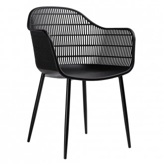 Designerskie krzesło z polipropylenu Basket Arm