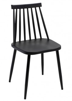 Nowoczesne krzesło bez podłokietników Ribs