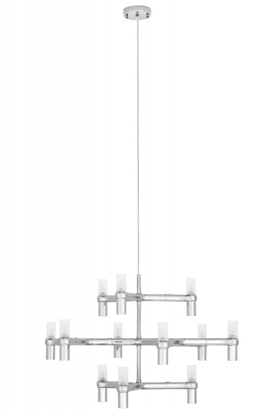 Lampa wisząca ze szklanymi kloszami Atomic