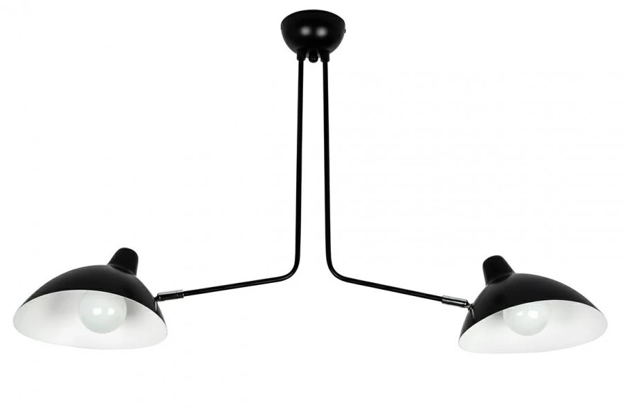 Lampa wisząca z kloszami z aluminium Raven 2