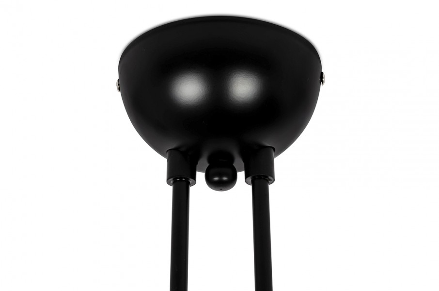 Lampa wisząca z kloszami z aluminium Raven 2