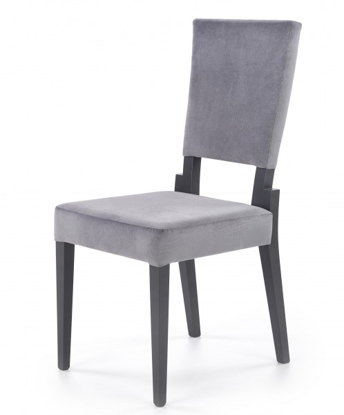 Tapicerowane krzesło do jadalni z wysoką formą oparcia Sorbus Halmar