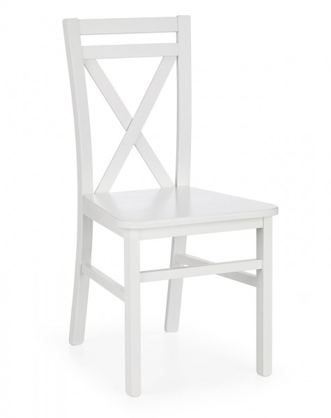 Drewniane krzesło do jadalni Dariusz 2 biały