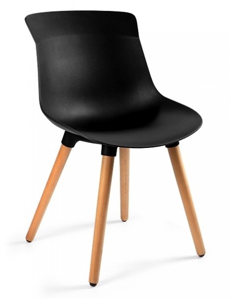 Krzesło do kawiarni Easy M czarne