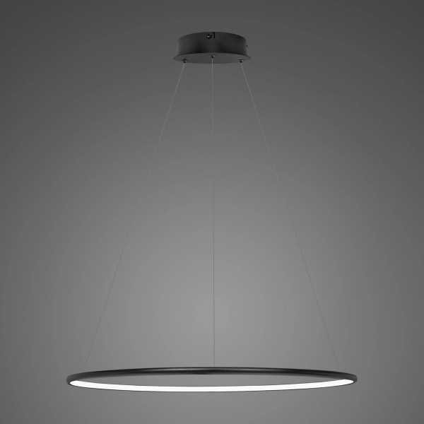 Pojedyncza lampa wisząca Ledowe Okręgi No.1 In 60 cm