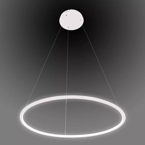 Pojedyncza lampa wisząca Ledowe Okręgi No.1 In 60 cm