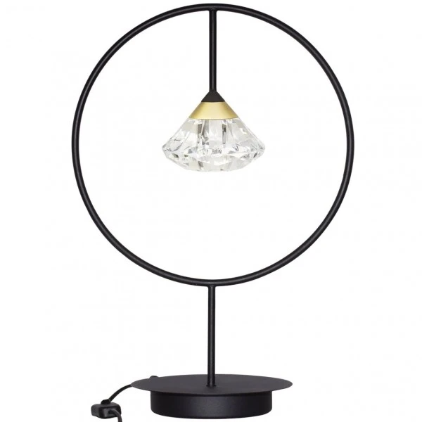 Lampa stołowa z akrylowym diamentem Tiffany 1