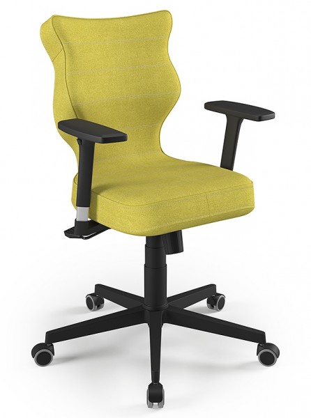 Biurowe krzesło o ergonomicznym oparciu Nero Black