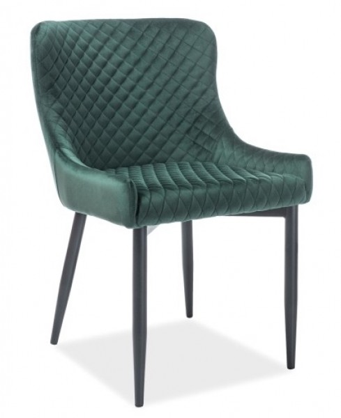 Krzesło tapicerowane tkaniną aksamitną Colin B Velvet