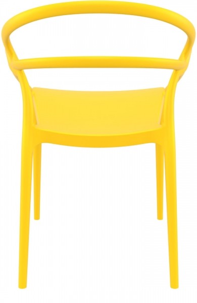 Designerskie krzesło kawiarniane z tworzywa Mila