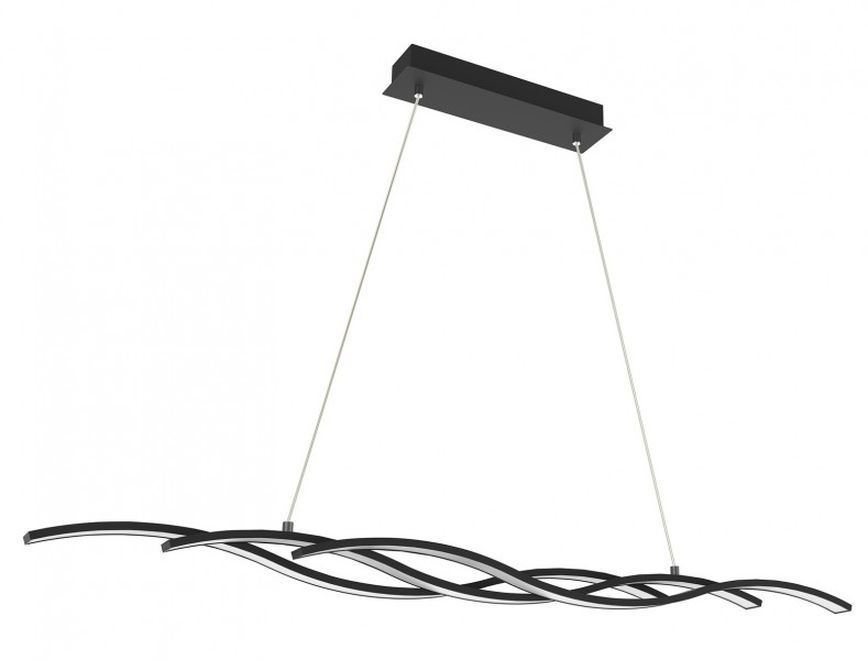 Designerska lampa wisząca z oświetleniem Led Resina