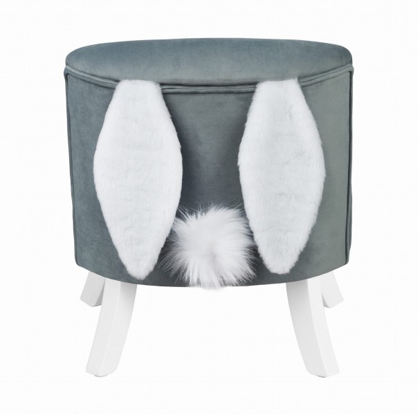 Fotel dziecięcy Somebunny szary uszak