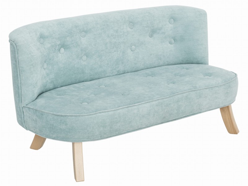 Nierozkładana sofa dziecięca Somebunny welur