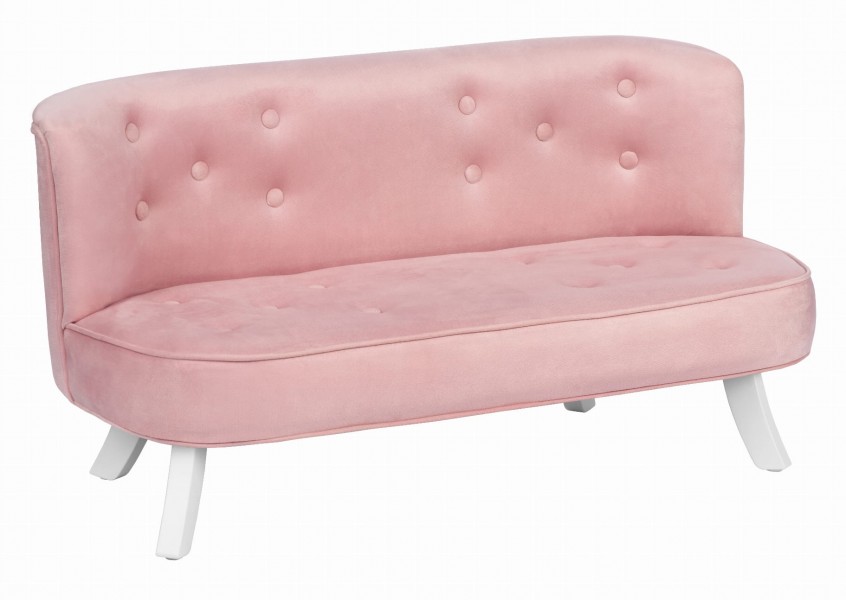 Nierozkładana sofa dziecięca Somebunny welur