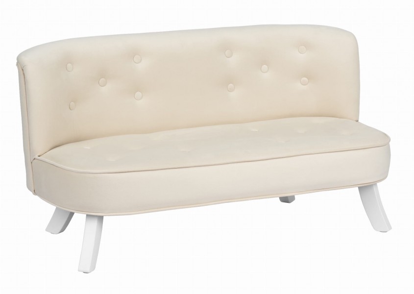 Nierozkładana sofa dziecięca Somebunny welur