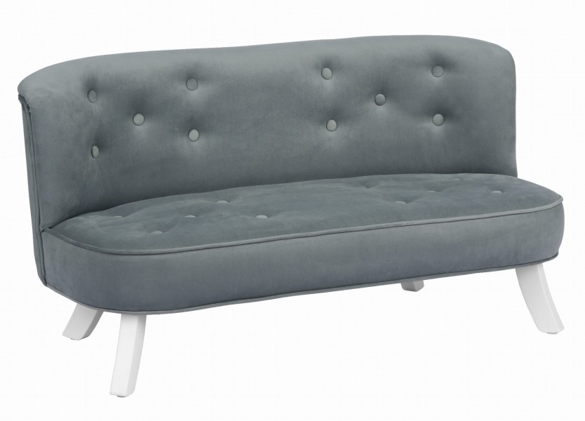 Nierozkładana sofa dziecięca Somebunny welur