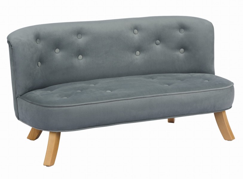 Nierozkładana sofa dziecięca Somebunny welur
