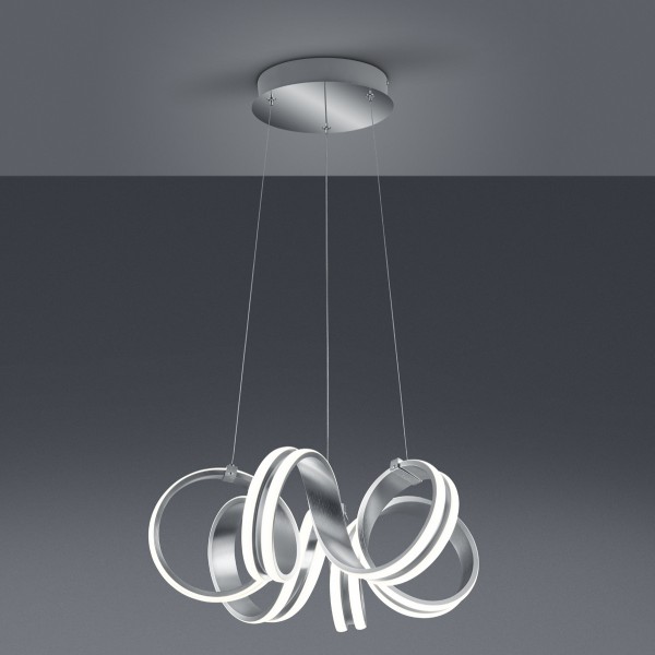 Wisząca lampa dekoracyjna w stylu designerskim Carrera