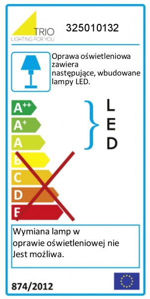 Wisząca lampa dekoracyjna w stylu designerskim Carrera