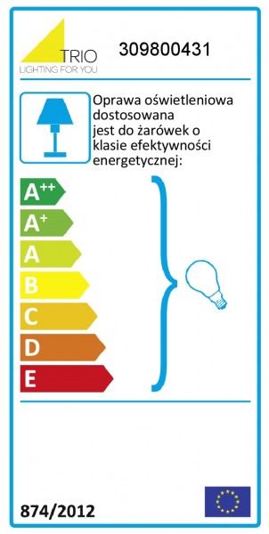Wisząca lampa z kloszem w kształcie misy Baron