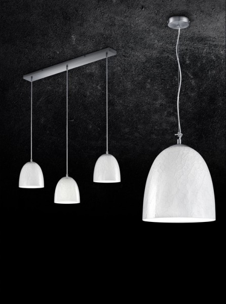 Lampa jadalniana z trzema kloszami Ontairo