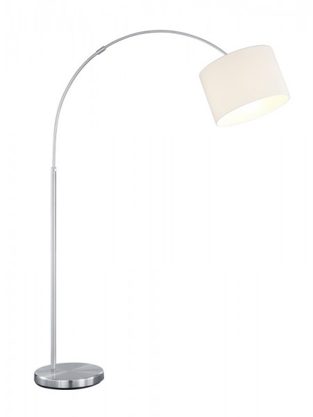 Łukowa lampa podłogowa z regulacją wysokości Hotel