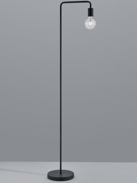 Lampa podłogowa na wysięgniku bez klosza Diallo