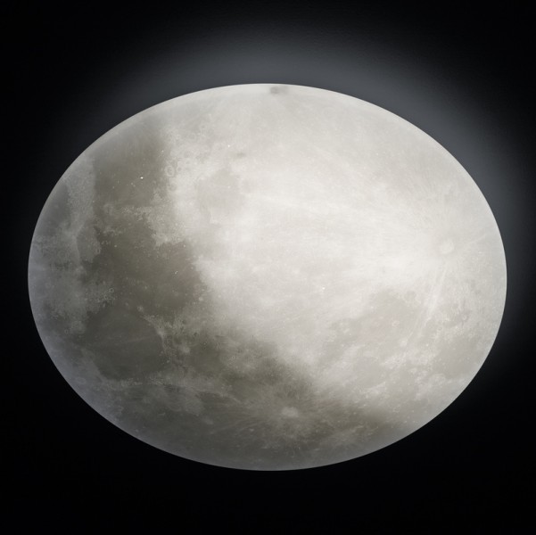 Designerski plafon regulowany Lunar w formie księżyca