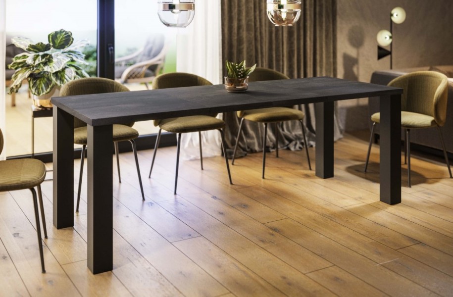 Stół Juka 215 z blatem 80x80 rozkładany do 215 cm