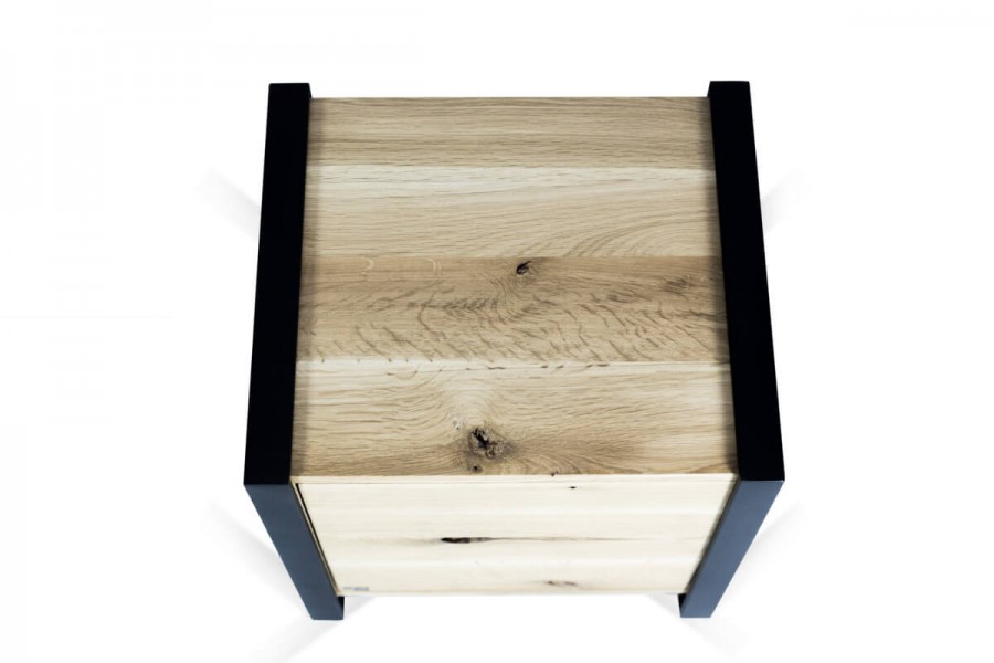 Drewniana szafka nocna Night Frame