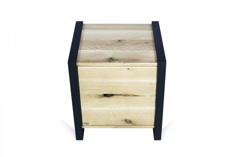 Drewniana szafka nocna Night Frame