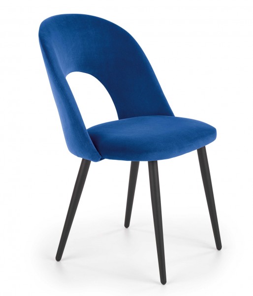Krzesło tapicerowane z niskim oparciem K384 Halmar