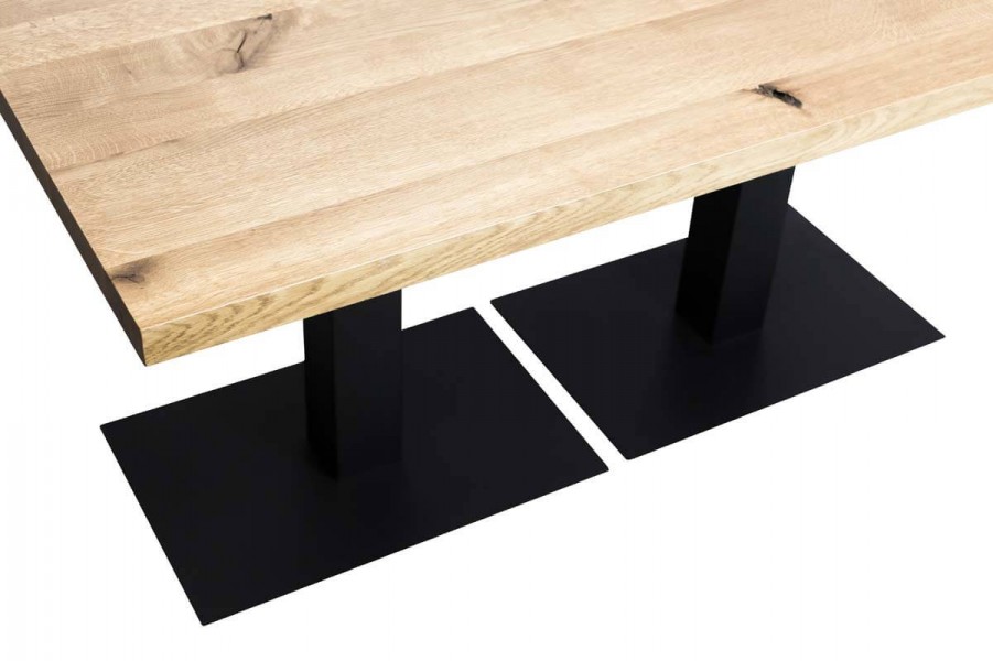 Podwójny stół restauracyjny Flat Double 140