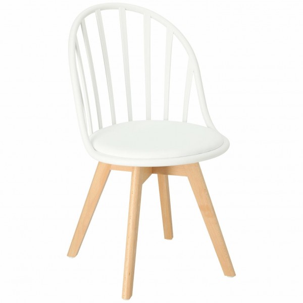 Skandynawskie krzesło bez podłokietników Sirena