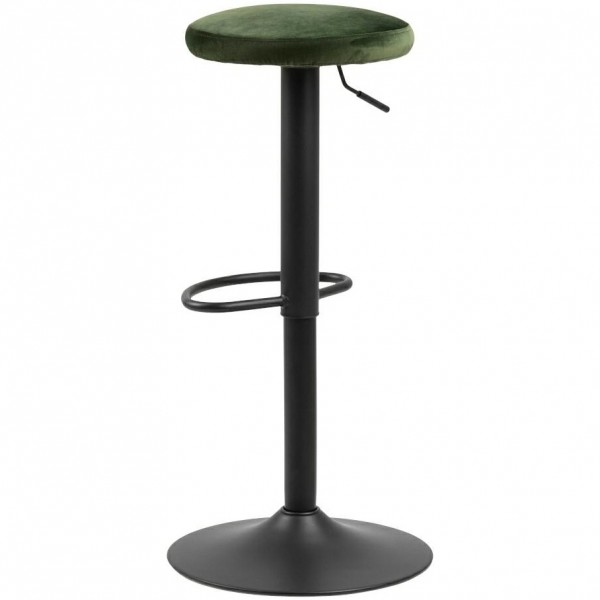 Hoker z welurowym siedziskiem Finch Vic forest green