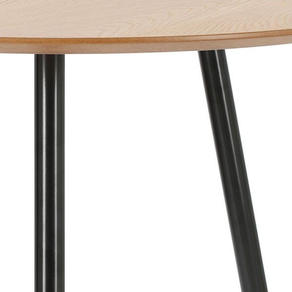 Okrągły stół na trzech nogach Sottile w stylu loft