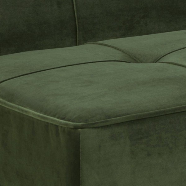 Pikowana sofa rozkładana z tkaniny aksamitnej Perugia VIC