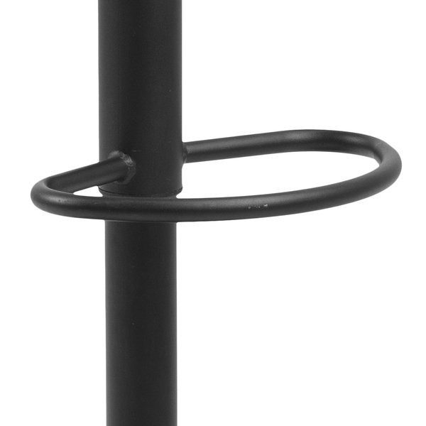 Regulowany hoker z podnóżkiem Finch dark grey