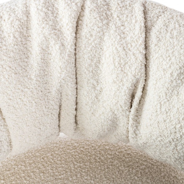 Designerski fotel bez podłokietników Teddy Low