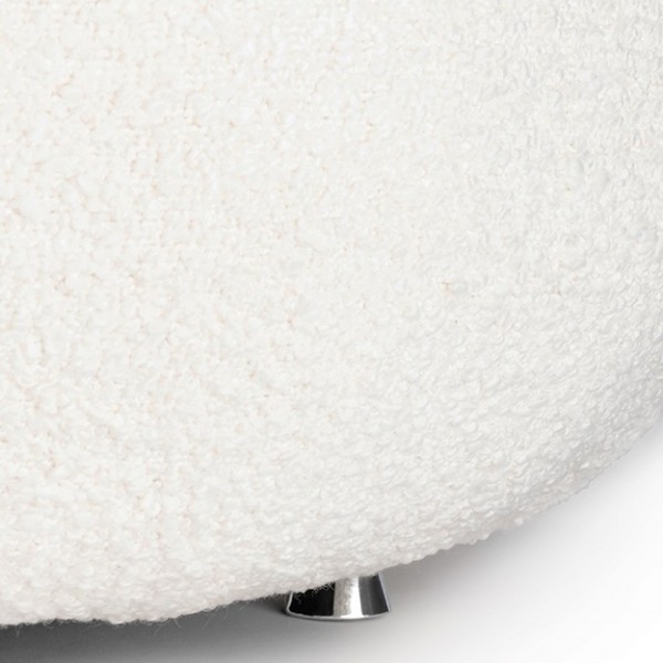 Designerski fotel bez podłokietników Teddy Low