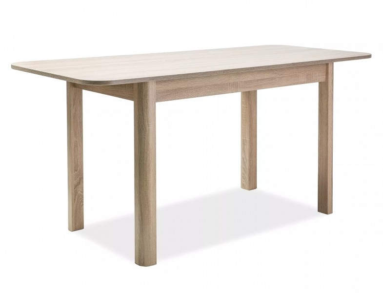 Stół na czterech nogach Diego II z rozkładanym blatem 105-140x65