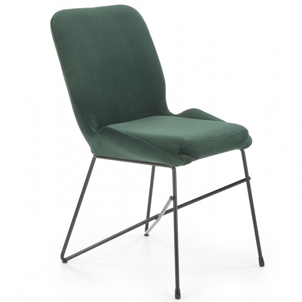 Designerskie krzesło z niskimi podłokietnikami K454 Halmar