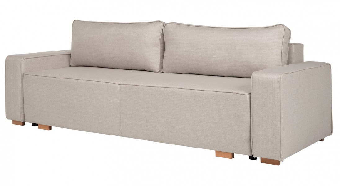 Sofa z funkcją spania i pojemnikiem na pościel Katania