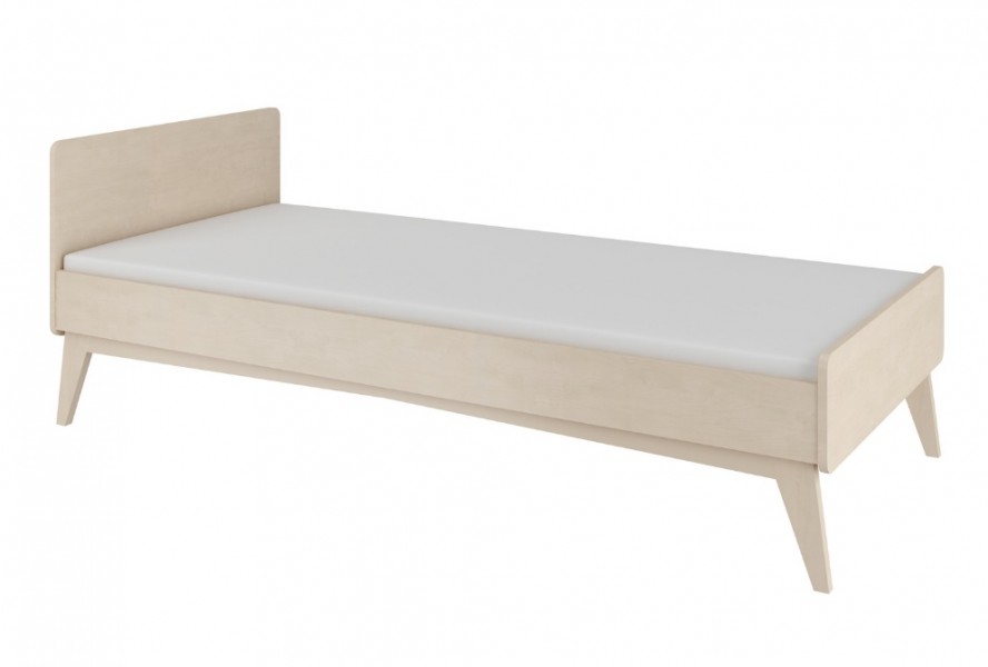 Jednoosbowe łóżko dziecięce w stylu skandynawskim So Sixty 90x200
