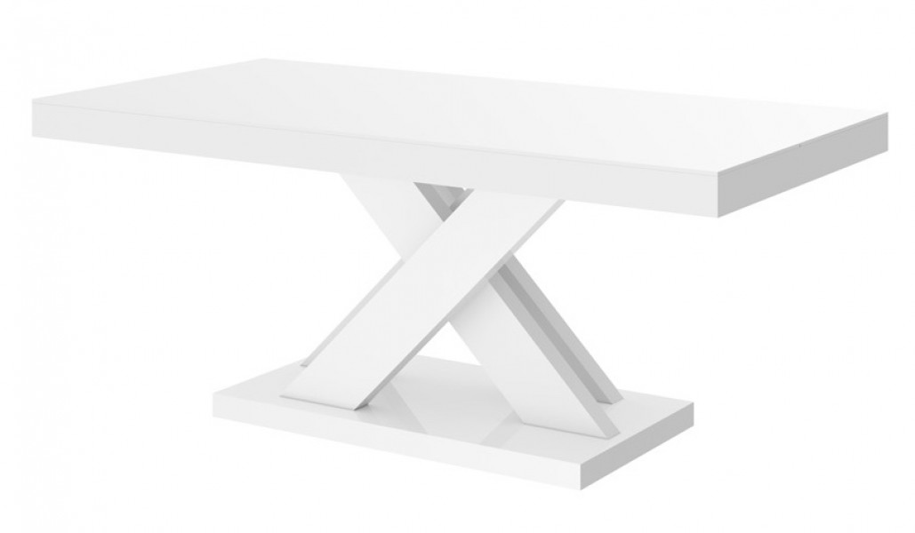 Designerska ława nierozkładana Xenon Lux Mini w wysokim połysku