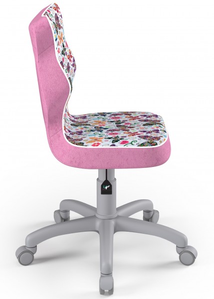 Obrotowe krzesło dziecięce z wzorami Petit Grey rozmiar 3 (119-142 cm)